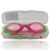 Schwimmbrille rot mit Etui